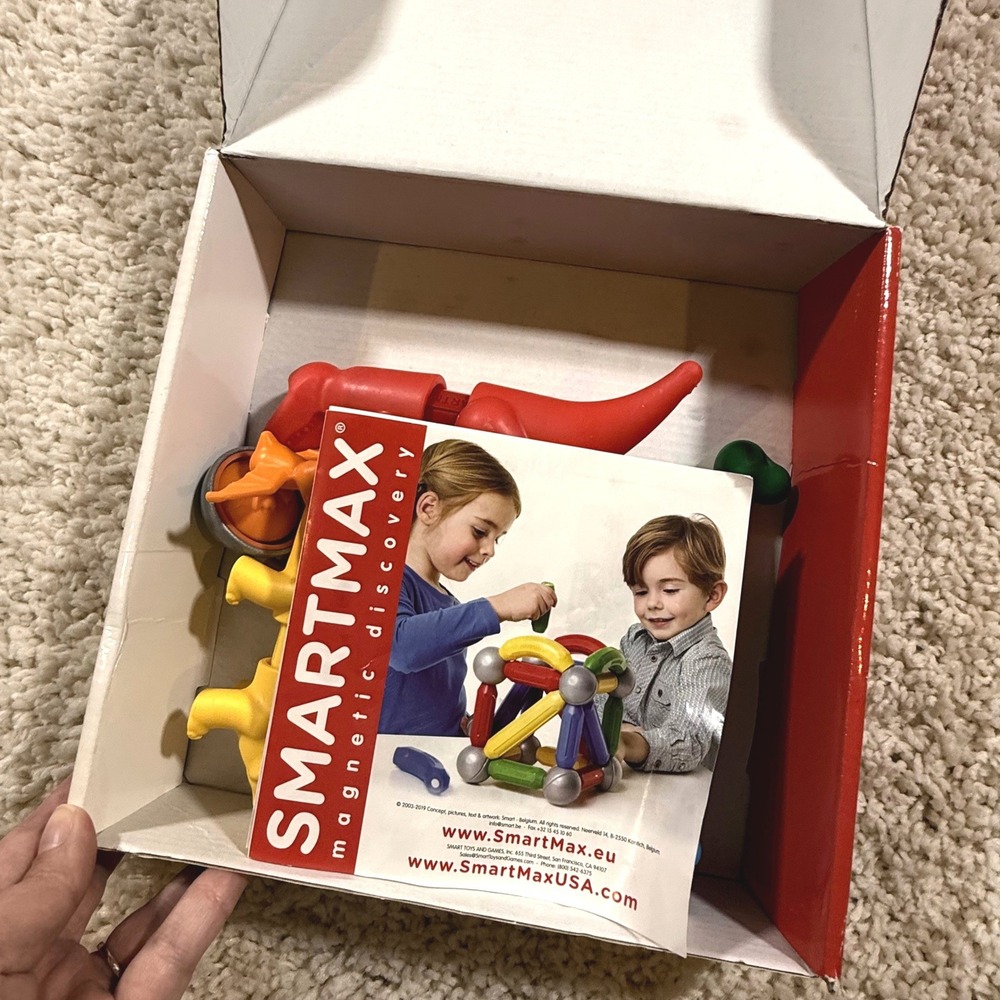 SmartMax My First Dinosaurs Magnetic Discovery Building Set 14 Pieces 1-5 Years - Picture 5 of 5
